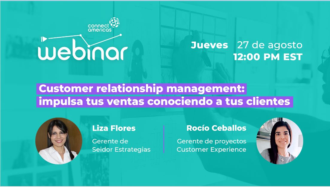 Webinar Gestión de la relación con el cliente (CRM)